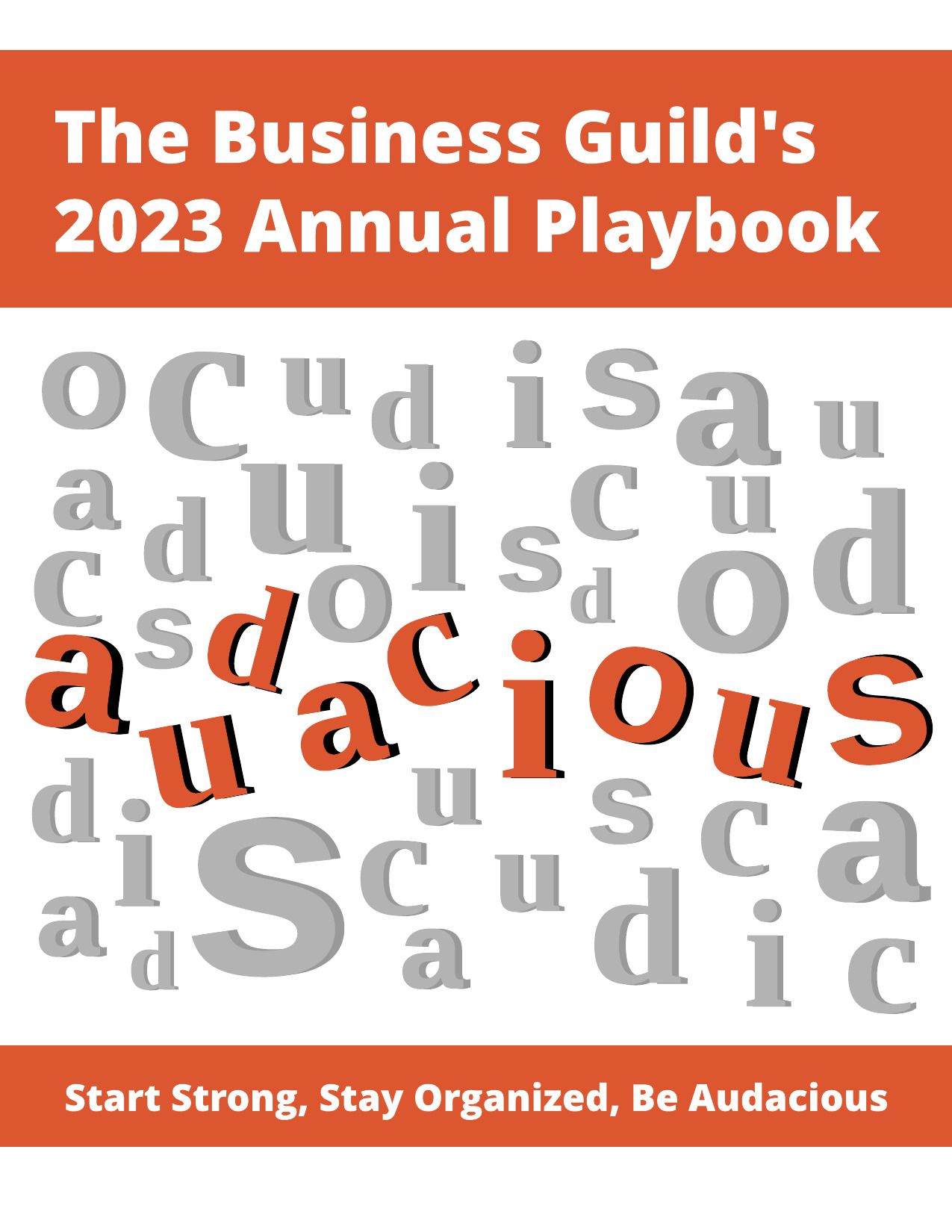 Cover of The Business Guild's 2023 Annual Playbook